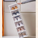 Organizador transparente Caixa de 4 Rodas Rodízios Dobrável🔥