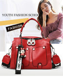 Bolsa Couro PU Alça Superior Grande | Frete Grátis 🔥