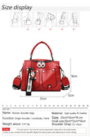 Bolsa Couro PU Alça Superior Grande | Frete Grátis 🔥