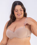 Sutia Plus Size Tomara que Caia Laterais Largas c/ Bojo Virtual Store - Frete Grátis🔥