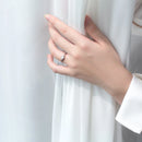 Par de Alianças de Prata Redimensionável - Life Tree | Frete Grátis 🔥