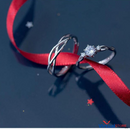 Par de Alianças de Prata Redimensionável - Life Tree | Frete Grátis 🔥