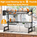 Escorredor de louças sobre a pia ajustável (68 cm a 88 cm)