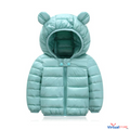 Jaqueta Infantil Puffer com Capuz Virtual Store 🔥