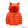 Jaqueta Infantil Puffer com Capuz Virtual Store 🔥