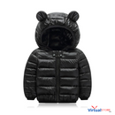 Jaqueta Infantil Puffer com Capuz Virtual Store 🔥