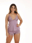 Pijama Baby Doll Feminino - Frete Grátis 🔥