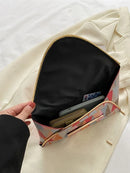 Bolsa Quadrada Padrão Geométrica | Frete Grátis 📦