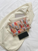 Bolsa Quadrada Padrão Geométrica | Frete Grátis 📦