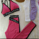 Conjunto Fitness Feminino Legging e Top Com Elástico - Frete Grátis 🔥