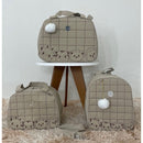 Bolsa maternidade Safari 3 peças |Térmica | Impermeável | Alça removível 🤱🏻