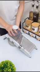 Cortador Mandolin Profissional | Fatiador Legumes Frutas Inox - Frete Grátis 🔥