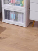 Organizador transparente Caixa de 4 Rodas Rodízios Dobrável🔥