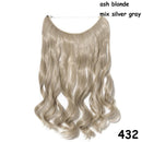 Mega Hair Invisível - Aplique de Cabelos Cacheados Virtual Store 🔥