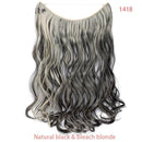 Mega Hair Invisível - Aplique de Cabelos Cacheados Virtual Store 🔥