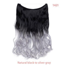 Mega Hair Invisível - Aplique de Cabelos Cacheados Virtual Store 🔥