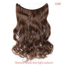 Mega Hair Invisível - Aplique de Cabelos Cacheados Virtual Store 🔥