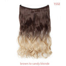 Mega Hair Invisível - Aplique de Cabelos Cacheados Virtual Store 🔥