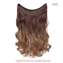 Mega Hair Invisível - Aplique de Cabelos Cacheados Virtual Store 🔥