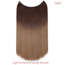 Mega Hair Invisível - Aplique de Cabelos Cacheados Virtual Store 🔥