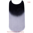 Mega Hair Invisível - Aplique de Cabelos Cacheados Virtual Store 🔥