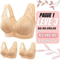 sutiã de botão de tamanho grande
