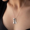 HF Colar Patas e Ossinhos Personalizável