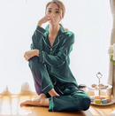 pijama de lapela cardigan