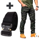 Calça Tática Militar + Cinto (Brinde)
