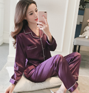 pijama de lapela cardigan