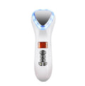 Ultrasonic crioterapia com quente frio martelo, LED Photon, Encolher Poros, Facial Lifting, Vibração Massager, ultra-som Eye Skin Care Device