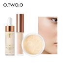 Kit Maquiagem Facial O.TWO.O - Corretivo, Base e Pó Virtual Store