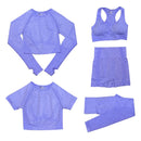 Conjunto Feminino Fitness Yoga Virtual Store - 5 peças
