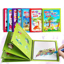 Livro de Colorir Água Mágica - Montessori Virtual Store 🔥