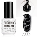 Esmalte de Unha Gel Rosalind - Efeito Crackle Virtual Store 🔥