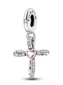 BERLOQUE CRUZ CRAVEJADO - PRATA 925
