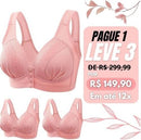 sutiã de botão de tamanho grande