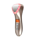 Ultrasonic crioterapia com quente frio martelo, LED Photon, Encolher Poros, Facial Lifting, Vibração Massager, ultra-som Eye Skin Care Device