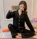 pijama de lapela cardigan