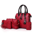 Kit de Bolsas Femininas com 4 peças Vintage Classic Virtual Store - FRETE GRÁTIS